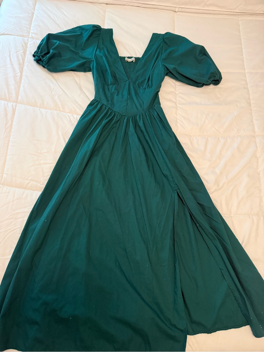 Emerald Green Abercrombie & Fitch dress